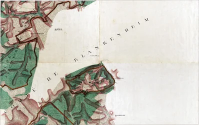 Carte de Cronenbourg - Kronenburg Dahlem